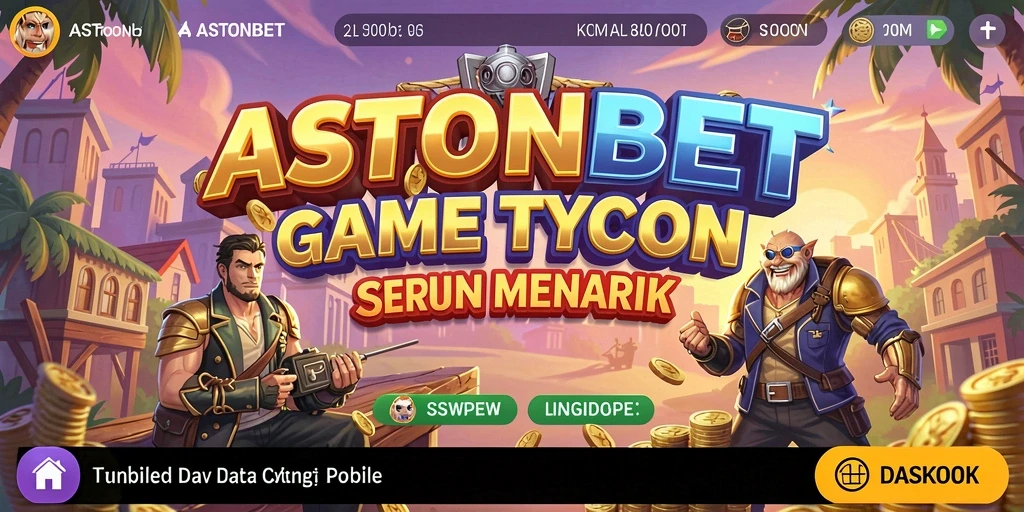 Tampilan gameplay menarik dan fitur-fitur Tycoon ASTONBET.
