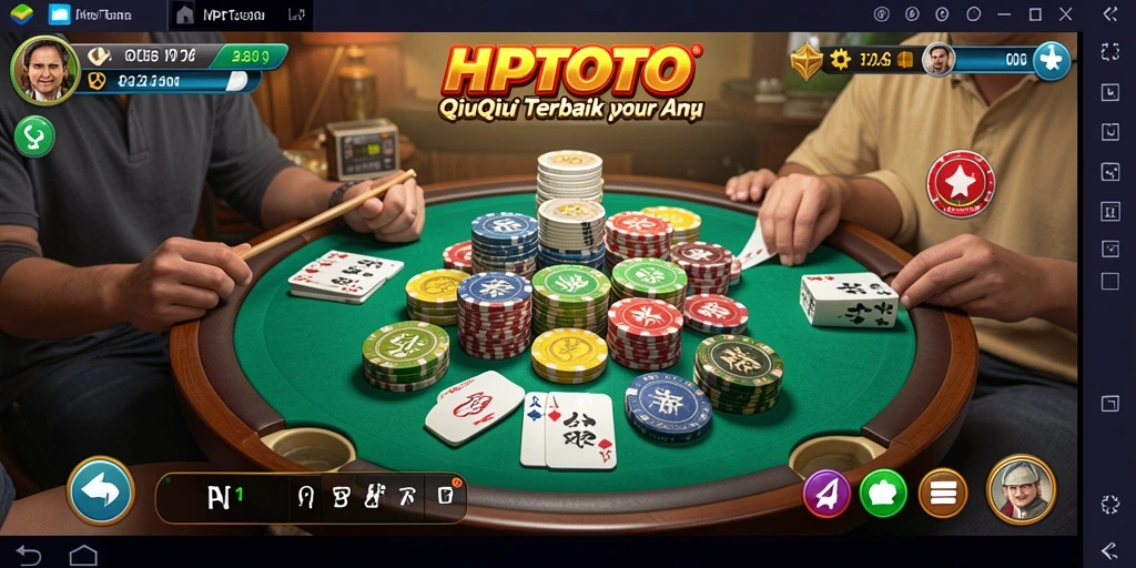 Tampilan gameplay seru HPTOTO yang penuh strategi.