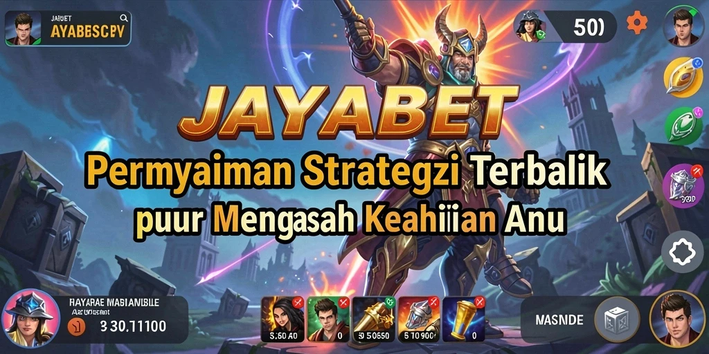 Screenshot gameplay JAYABET menampilkan pertempuran strategis yang seru.