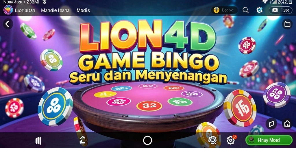 Tampilan gameplay Bingo yang menarik di LION4D.