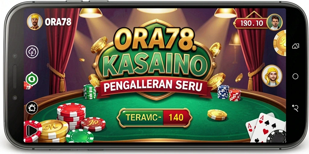 Tampilan gameplay Kasino yang mendebarkan di ORA78.