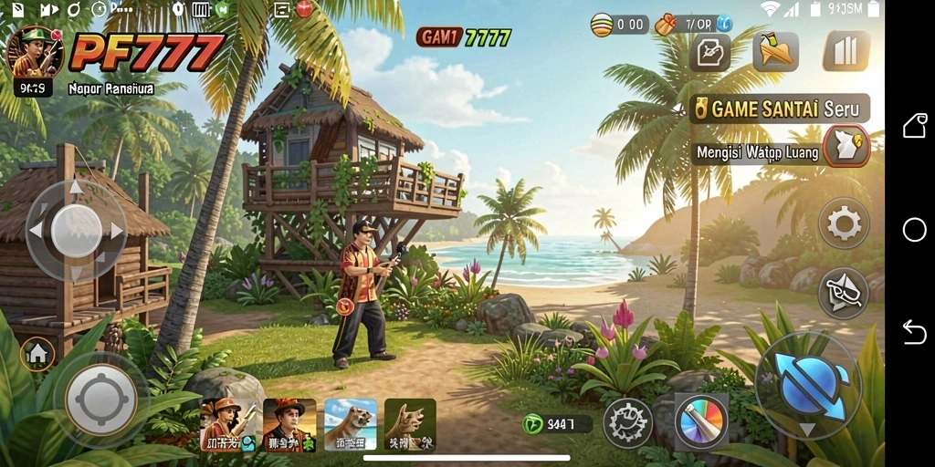 Tampilan gameplay PF777 yang seru dan penuh warna.